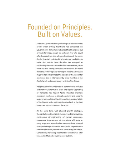 Vorschaubild Apollo Hospitals
 Jahresbericht 2009-2010