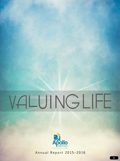 Vorschaubild Apollo Hospitals
 Jahresbericht 2015-2016