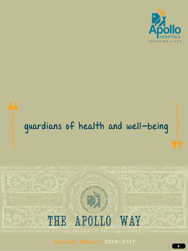 Vorschaubild Apollo Hospitals
 Jahresbericht 2016-2017