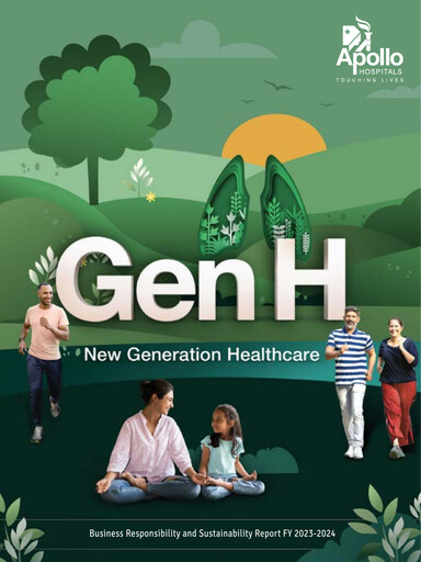 Vorschaubild Apollo Hospitals
 Nachhaltigkeitsbericht 2023-2024
