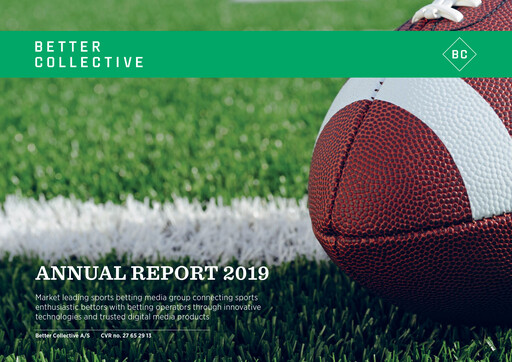 Thumbnail Better Collective A/S Annual Report 2019