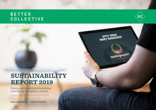Thumbnail Better Collective A/S Sustainability Report 2019