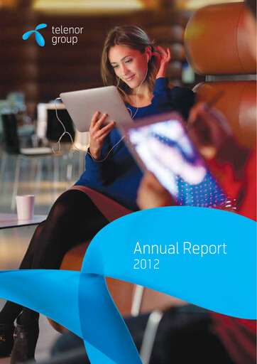Thumbnail Telenor Annual Report 2012