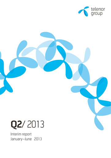 Thumbnail Telenor Quarterly Report 2013-q2