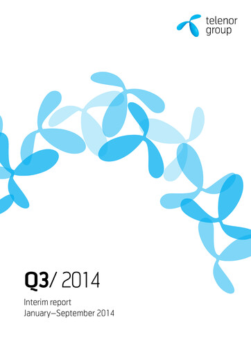 Thumbnail Telenor Quarterly Report 2014-q3