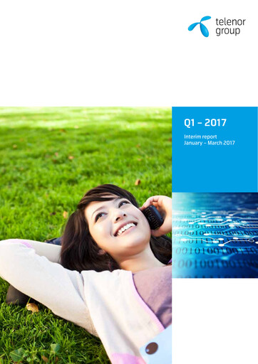 Thumbnail Telenor Quarterly Report 2017-q1