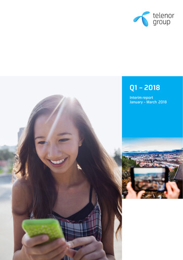 Thumbnail Telenor Quarterly Report 2018-q1