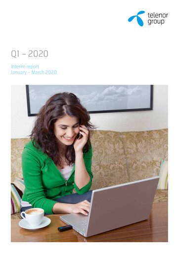 Thumbnail Telenor Quarterly Report 2020-q1