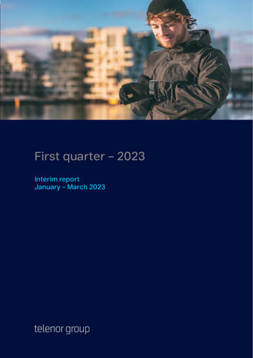 Thumbnail Telenor Quarterly Report 2023-q1