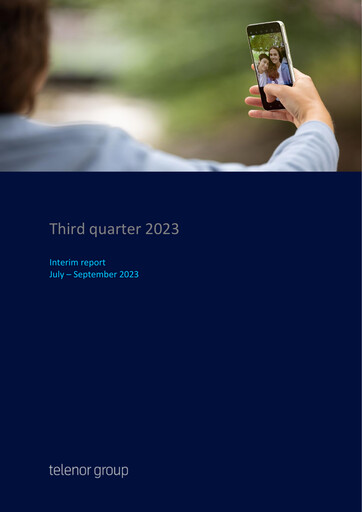Thumbnail Telenor Quarterly Report 2023-q3