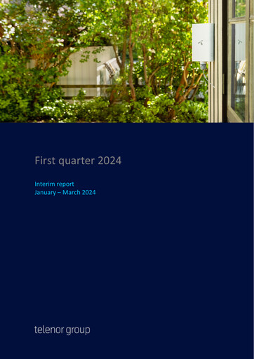 Thumbnail Telenor Quarterly Report 2024-q1