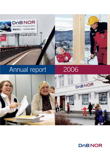 Thumbnail DNB Annual Report 2006