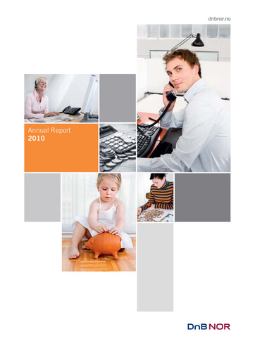 Thumbnail DNB Annual Report 2010