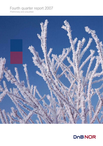 Thumbnail DNB Financial Statement 2007