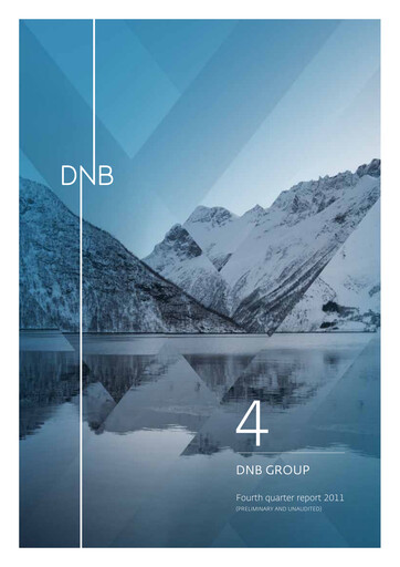 Thumbnail DNB Financial Statement 2011
