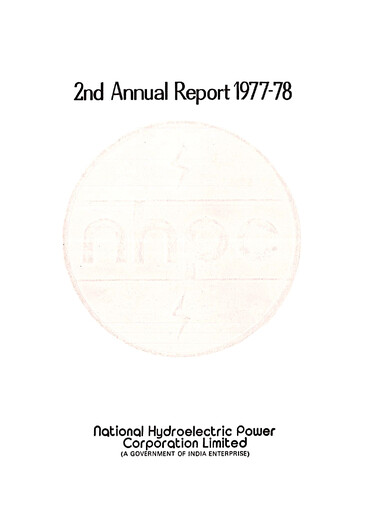 Thumbnail NHPC Limited
 Annual Report 1977-1978