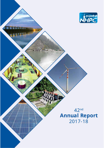 Thumbnail NHPC Limited
 Annual Report 2017-2018