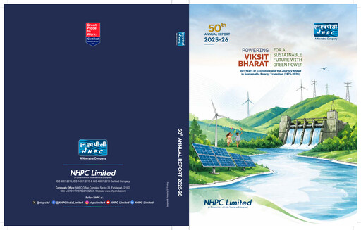 Thumbnail NHPC Limited
 Annual Report 2025-2026