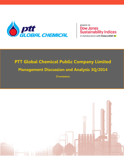 Thumbnail PTT Global Chemical Quarterly Report 2014-q3