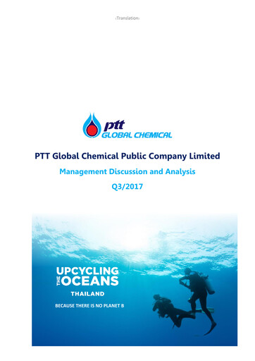 Thumbnail PTT Global Chemical Quarterly Report 2017-q3