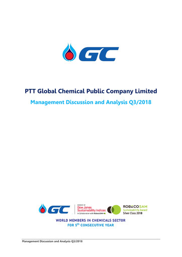 Thumbnail PTT Global Chemical Quarterly Report 2018-q3
