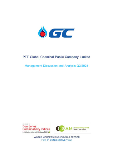 Thumbnail PTT Global Chemical Quarterly Report 2021-q3