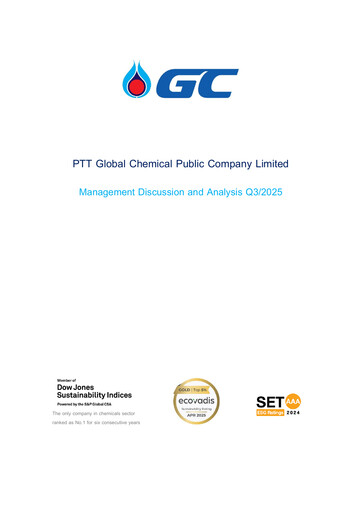 Thumbnail PTT Global Chemical Quarterly Report 2025-q3