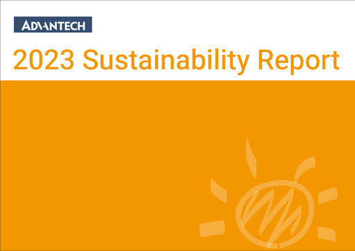 Vorschaubild Advantech Nachhaltigkeitsbericht 2023