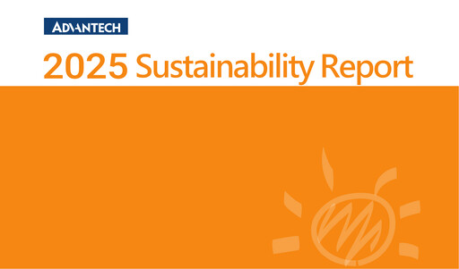 Thumbnail Advantech Sustainability Report 2025