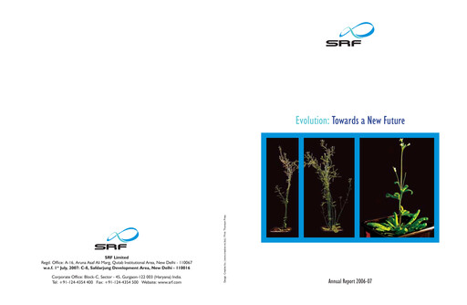 Thumbnail SRF Limited Annual Report 2006-2007