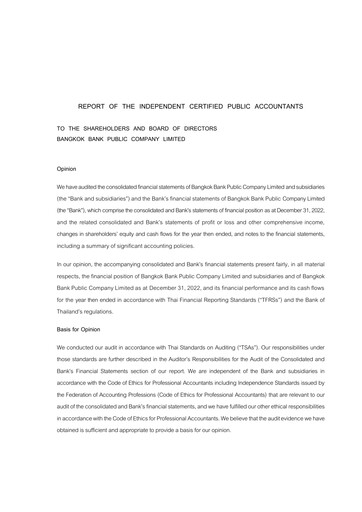 Thumbnail Bangkok Bank
 Financial Statement 2022