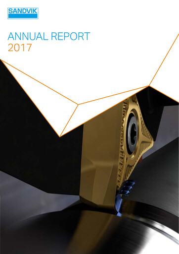 Miniature Sandvik Rapport annuel 2017