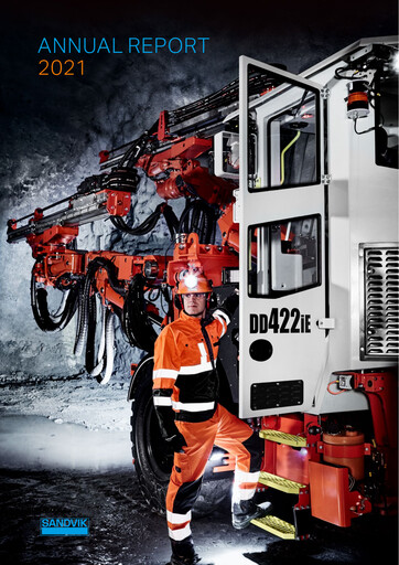 Miniature Sandvik Rapport annuel 2021