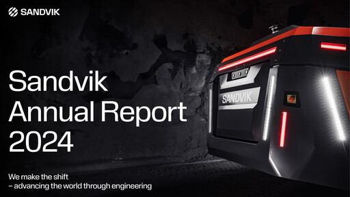 Miniature Sandvik Rapport annuel 2024