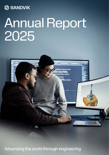 Vorschaubild Sandvik Jahresbericht 2025