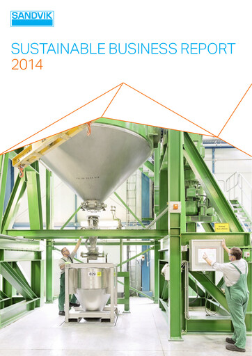 Thumbnail Sandvik Sustainability Report 2014