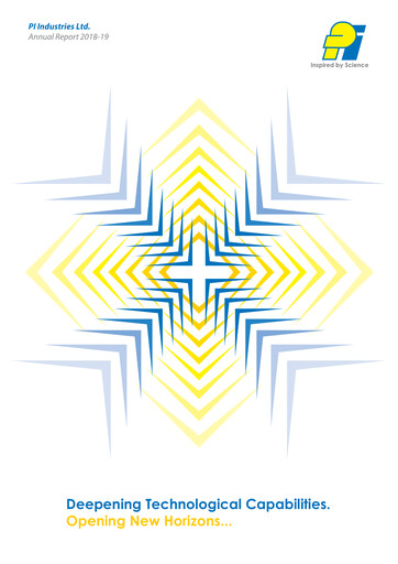 Thumbnail PI Industries Annual Report 2018-2019