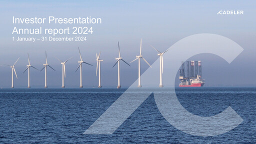 Thumbnail Cadeler A/S Annual Report 2024
