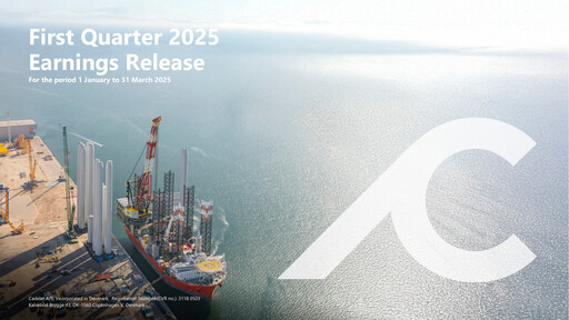 Thumbnail Cadeler A/S Quarterly Report 2025-q1