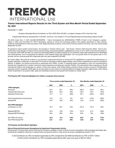 Thumbnail Nexxen Financial Report 2021-q3