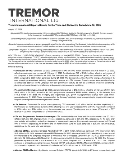 Thumbnail Nexxen Financial Report 2023-q2