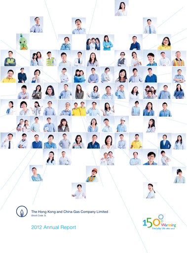 Thumbnail Hong Kong and China Gas
 Annual Report 2012