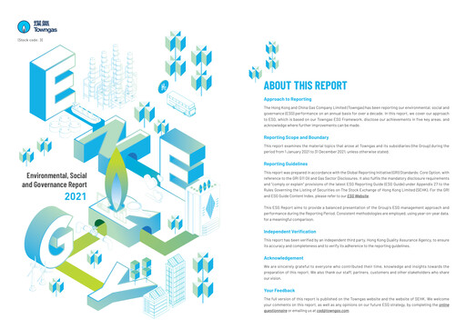 Thumbnail Hong Kong and China Gas
 ESG Report 2021