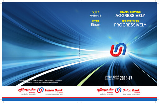 Vorschaubild Union Bank of India Jahresbericht 2016-2017