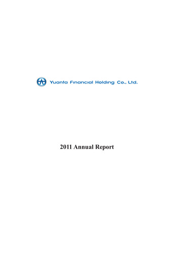 Thumbnail Yuanta Financial Holding Annual Report 2011