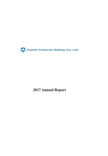 Thumbnail Yuanta Financial Holding Annual Report 2017