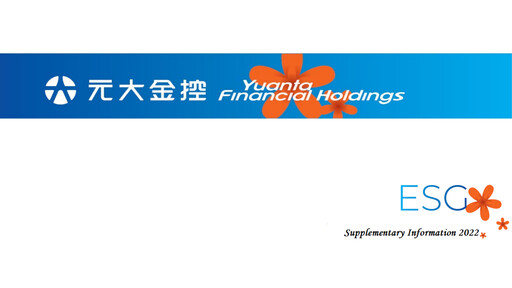 Miniature Yuanta Financial Holding Rapport ESG 2022