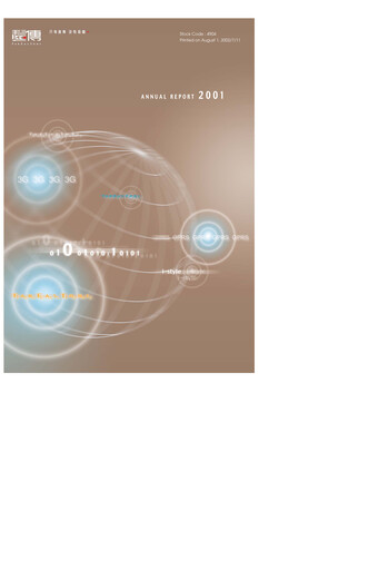 Thumbnail Far EasTone
 Annual Report 2001