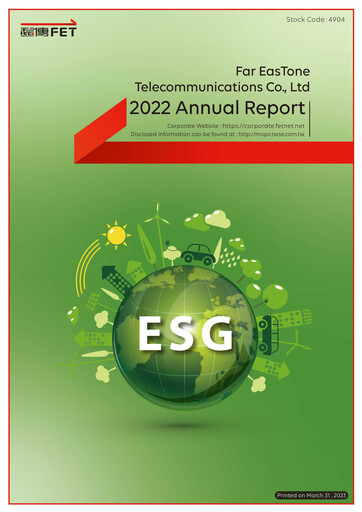 Thumbnail Far EasTone
 Annual Report 2022
