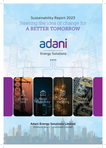 Thumbnail Adani Energy Solutions Sustainability Report 2023